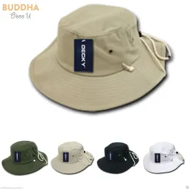 1 Dozen Aussie Hats Drawstring Boonie Bucket Fishing Outback Decky Wholesale Bulk