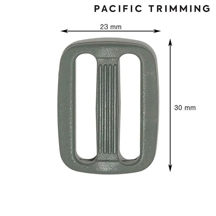 1" Plastic Buckle Slider Multiple Colors