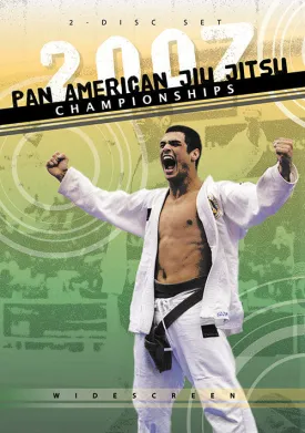 2007 Pan American Jiu-Jitsu Championships 2 DVD Set