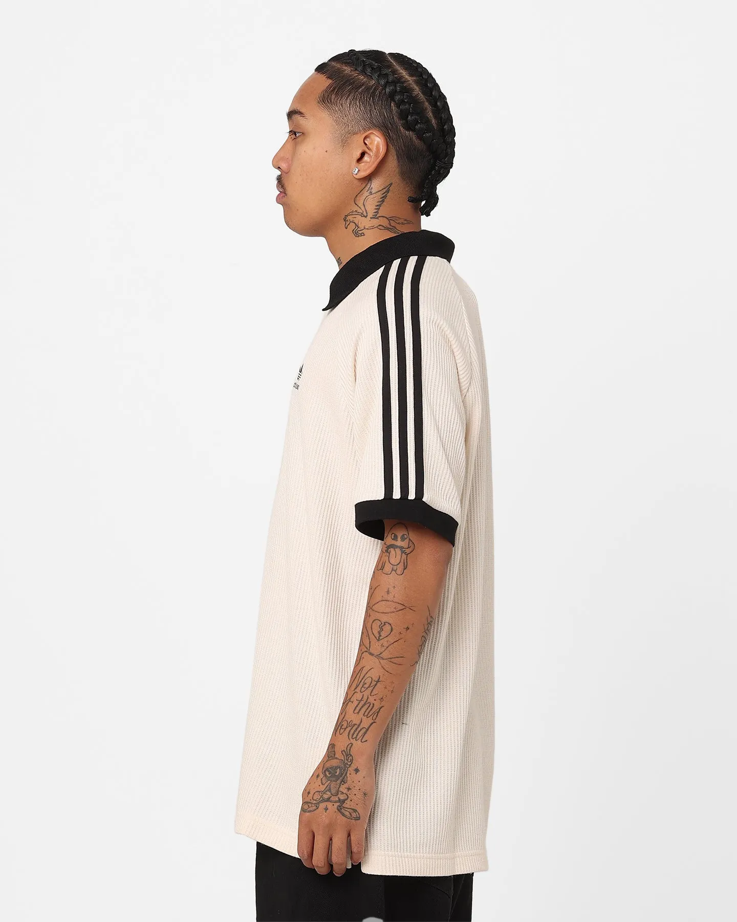 Adidas Adicolour Classics Waffle Q2 Polo T-Shirt Wonder White