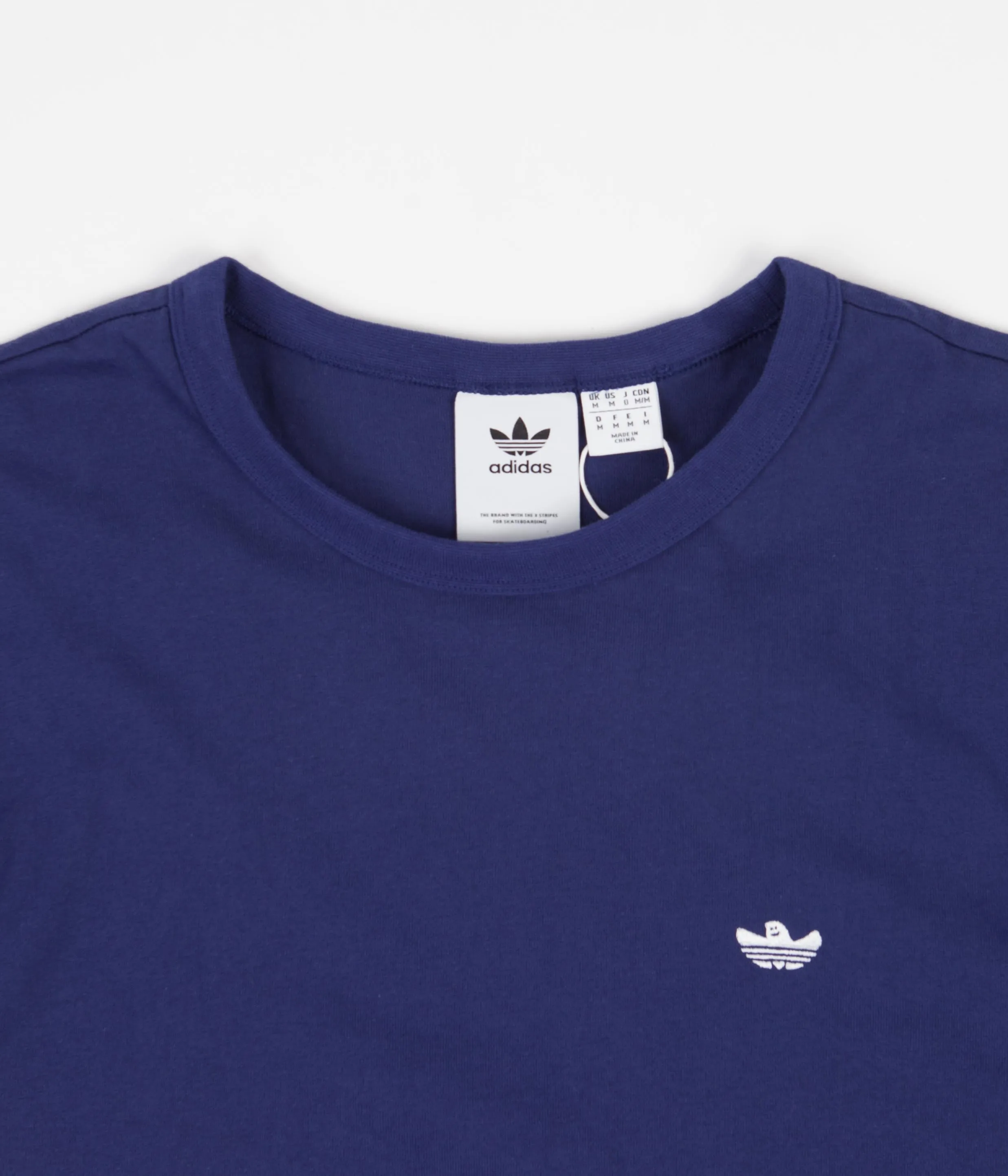 Adidas Heavyweight Shmoofoil T-Shirt - Victory Blue / White