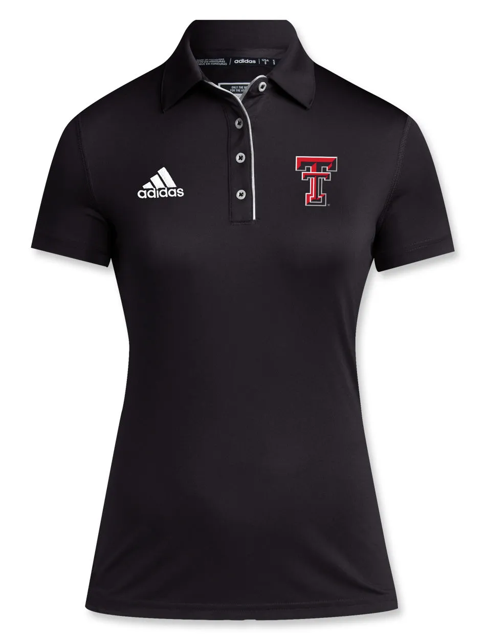 Adidas Texas Tech "Locker Room" Women's Sideline 2024 Polo