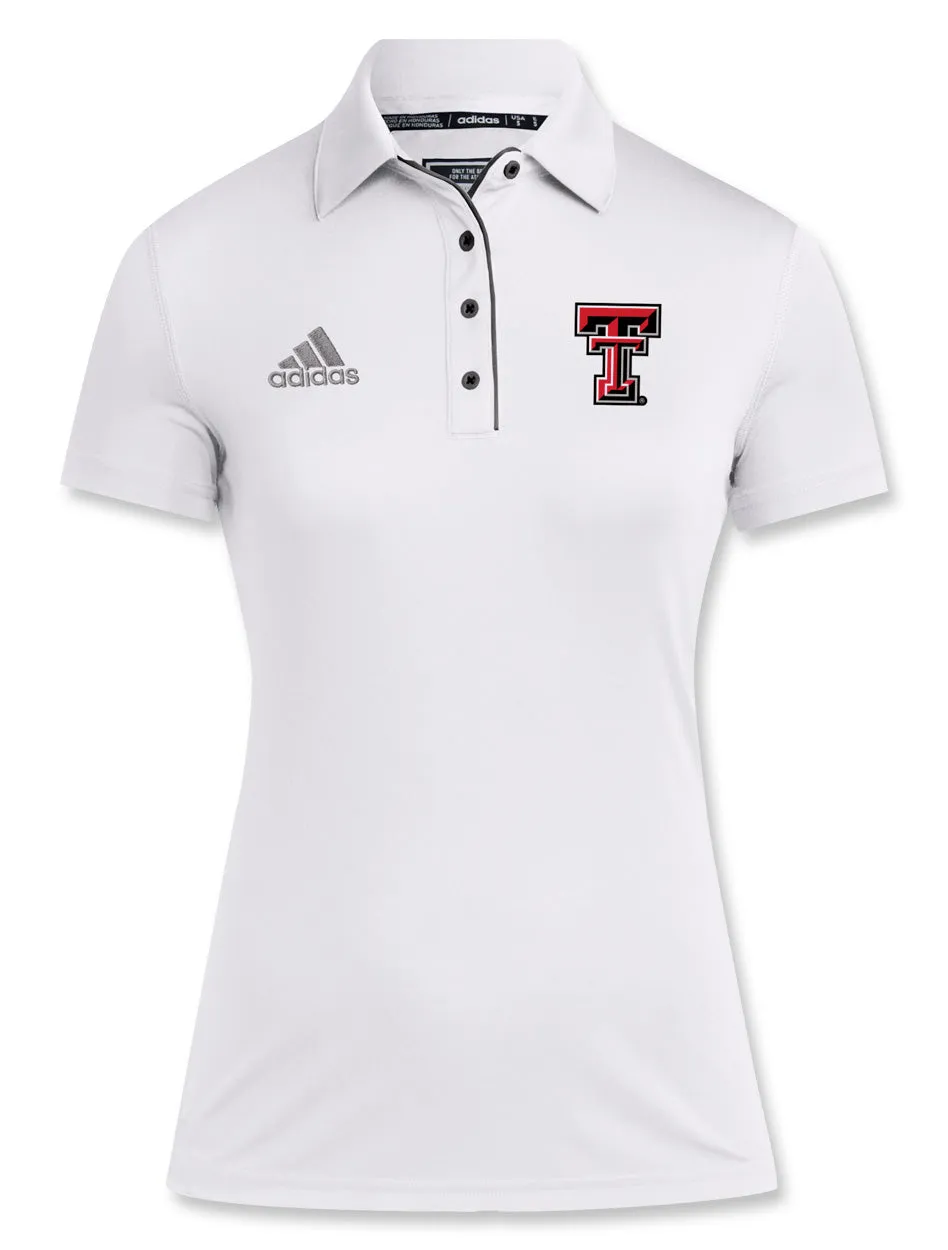 Adidas Texas Tech "Locker Room" Women's Sideline 2024 Polo