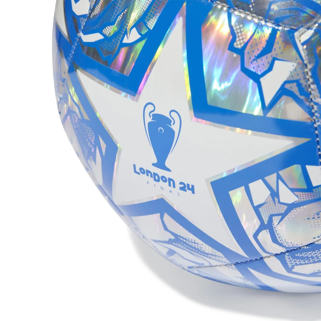 Adidas Uefa Champions League Training Foil Ball Silver