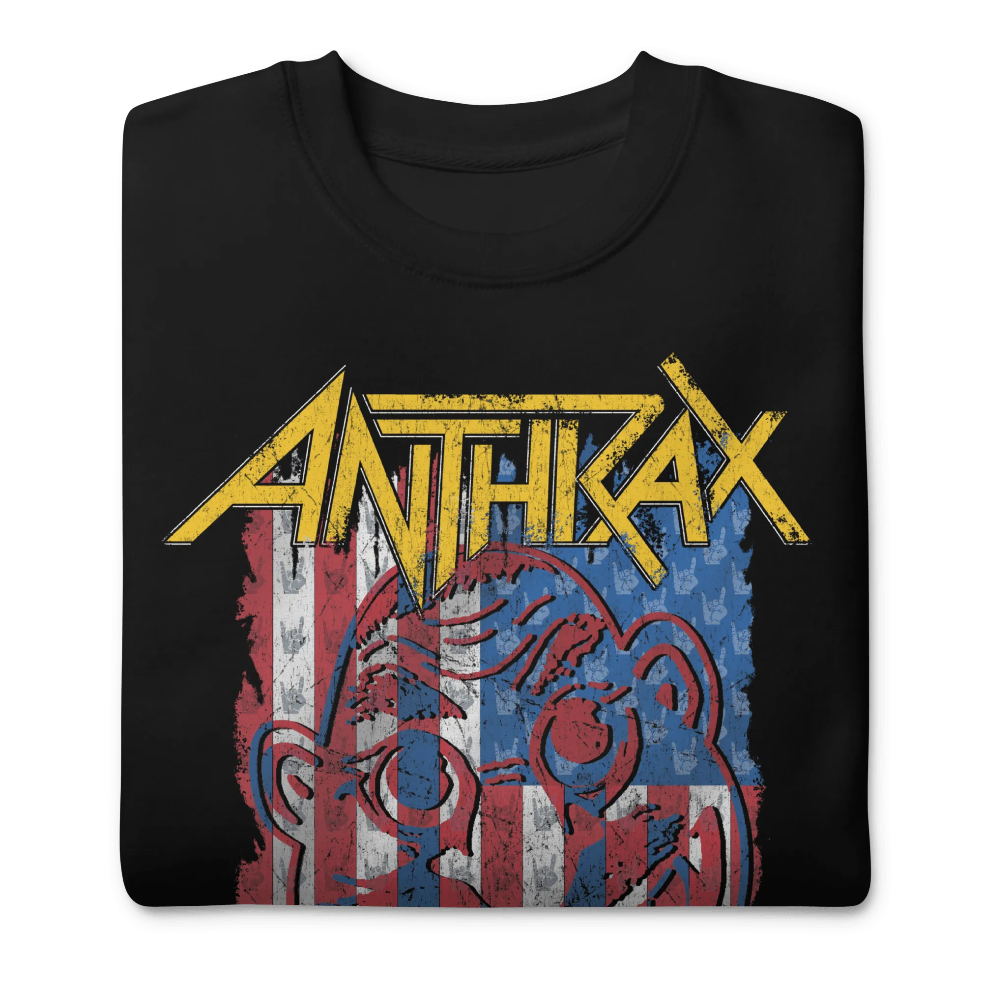Anthrax - American Flag Sweatshirt