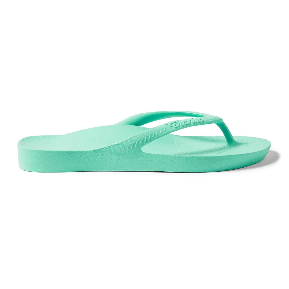 Archies Arch Support Flip Flops - Mint