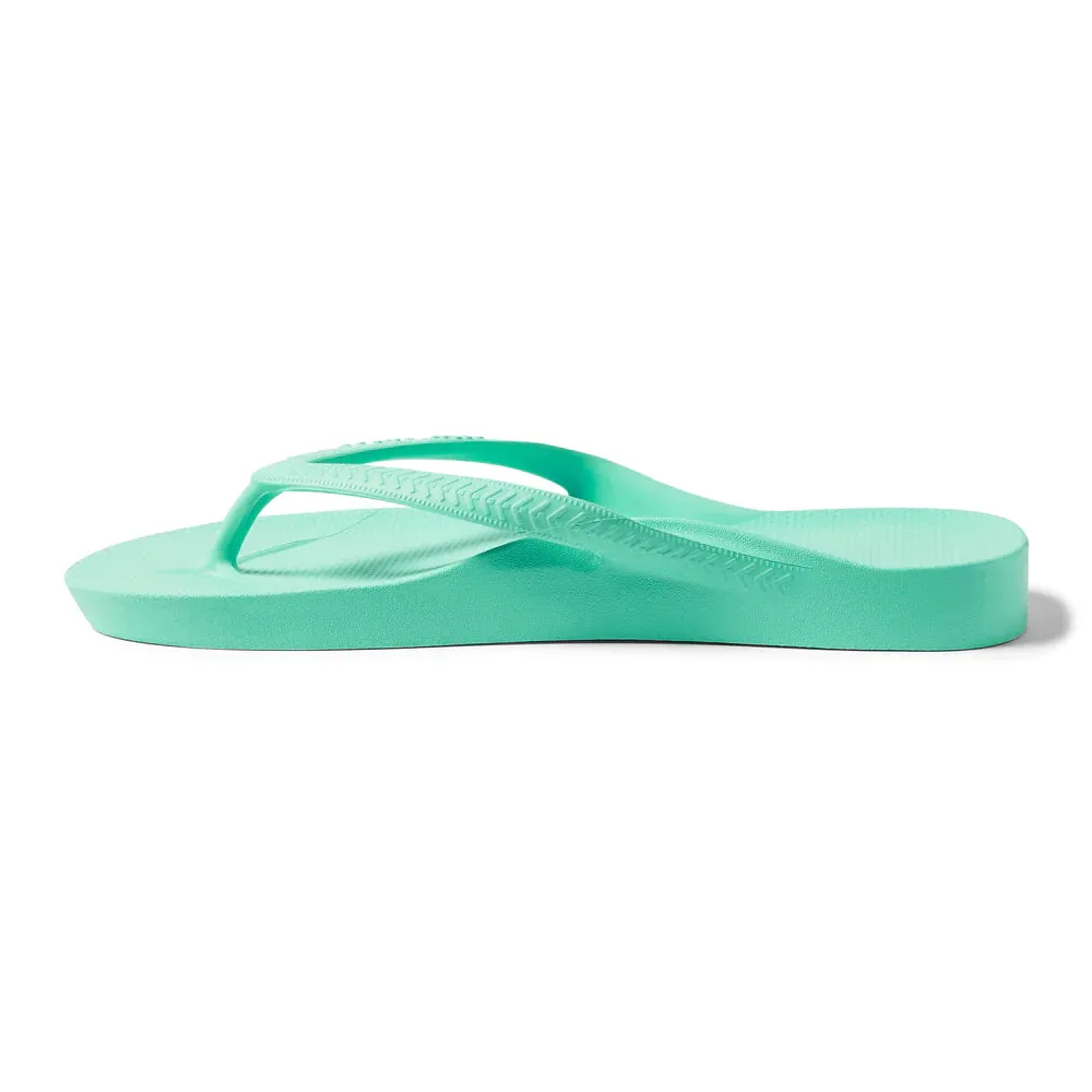 Archies Arch Support Flip Flops - Mint