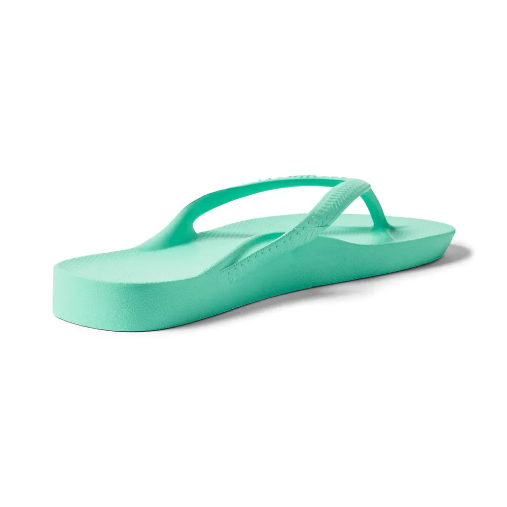 Archies Arch Support Flip Flops - Mint