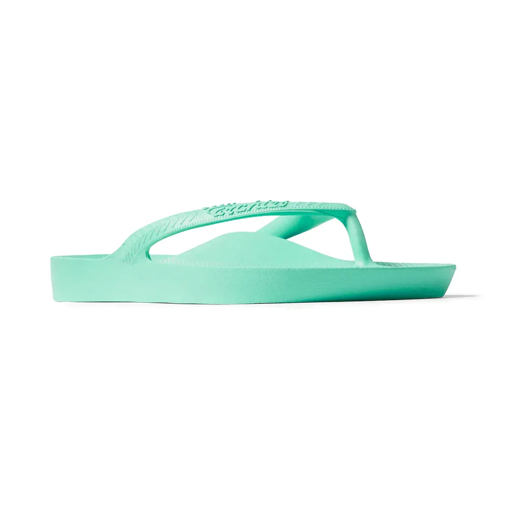 Archies Arch Support Flip Flops - Mint