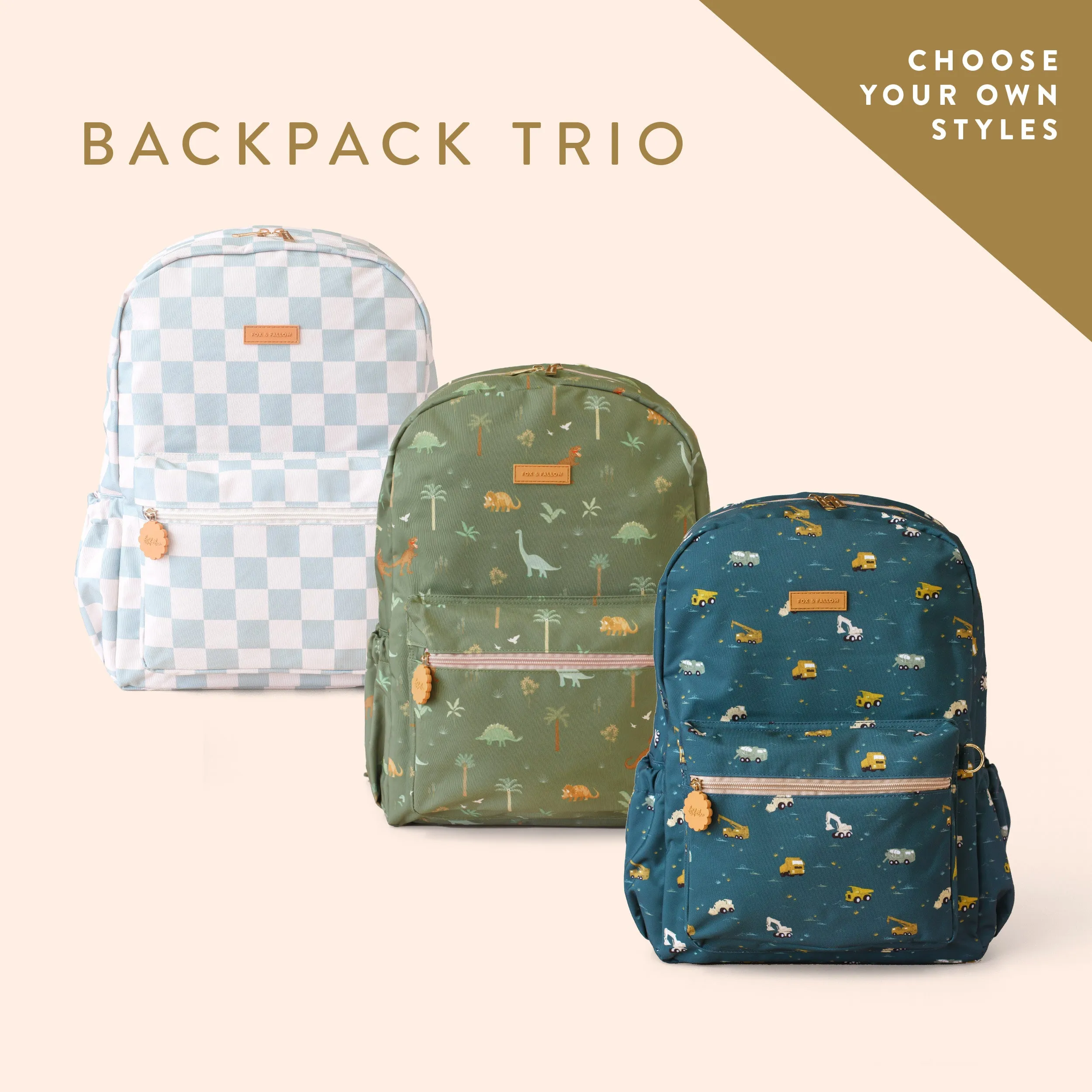 Backpack Trio Bundle - (PREORDER - 7 FEB)