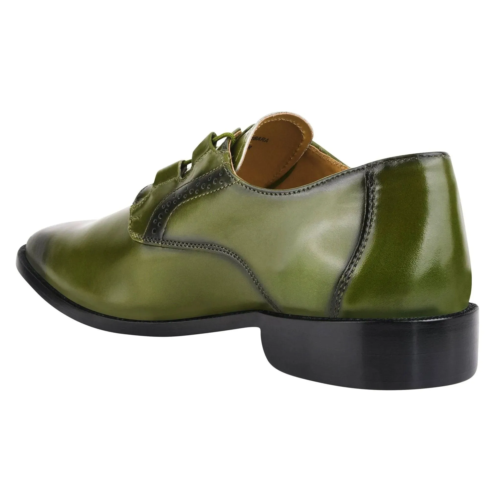 BARBARA Men's Leather Oxford Dress Shoes