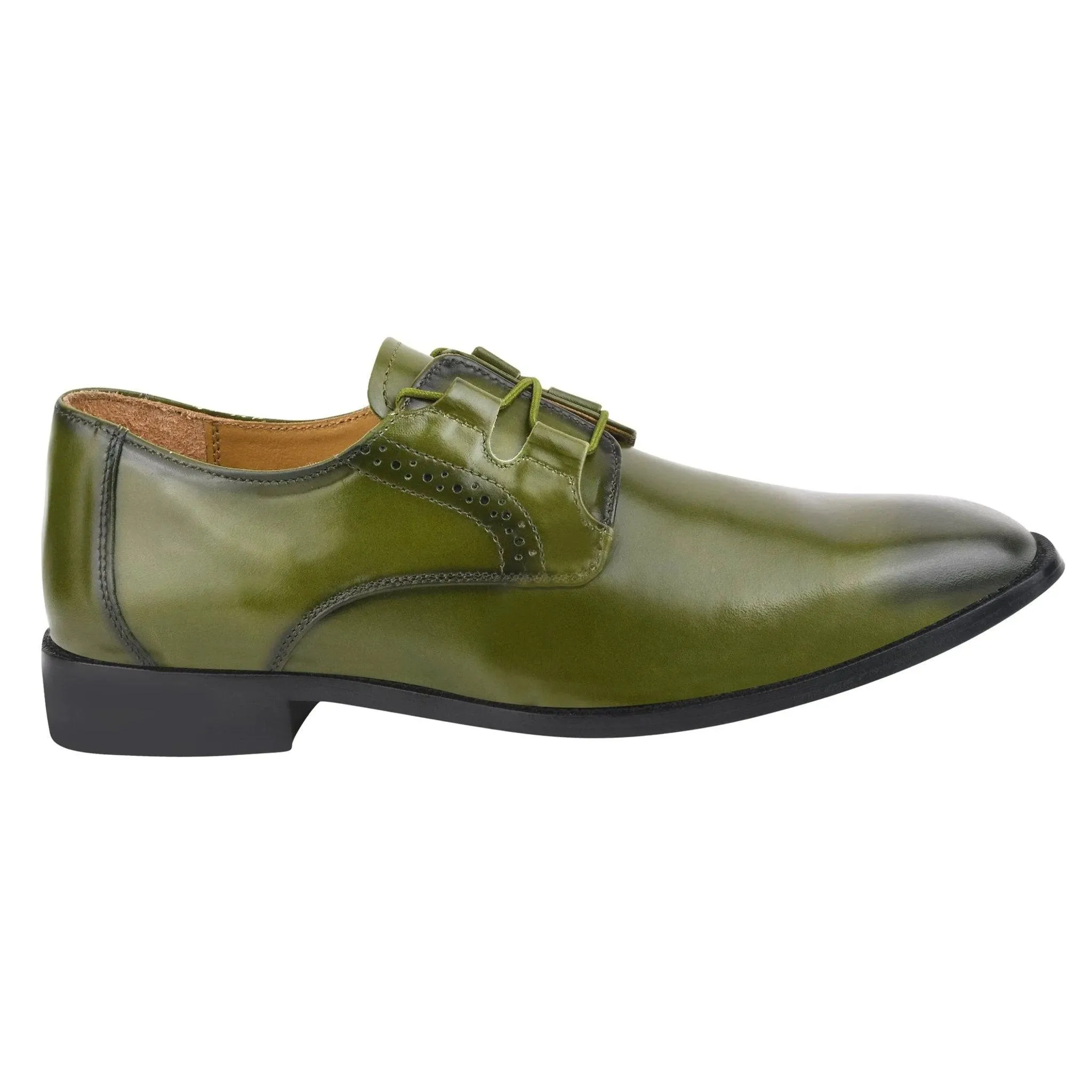 BARBARA Men's Leather Oxford Dress Shoes