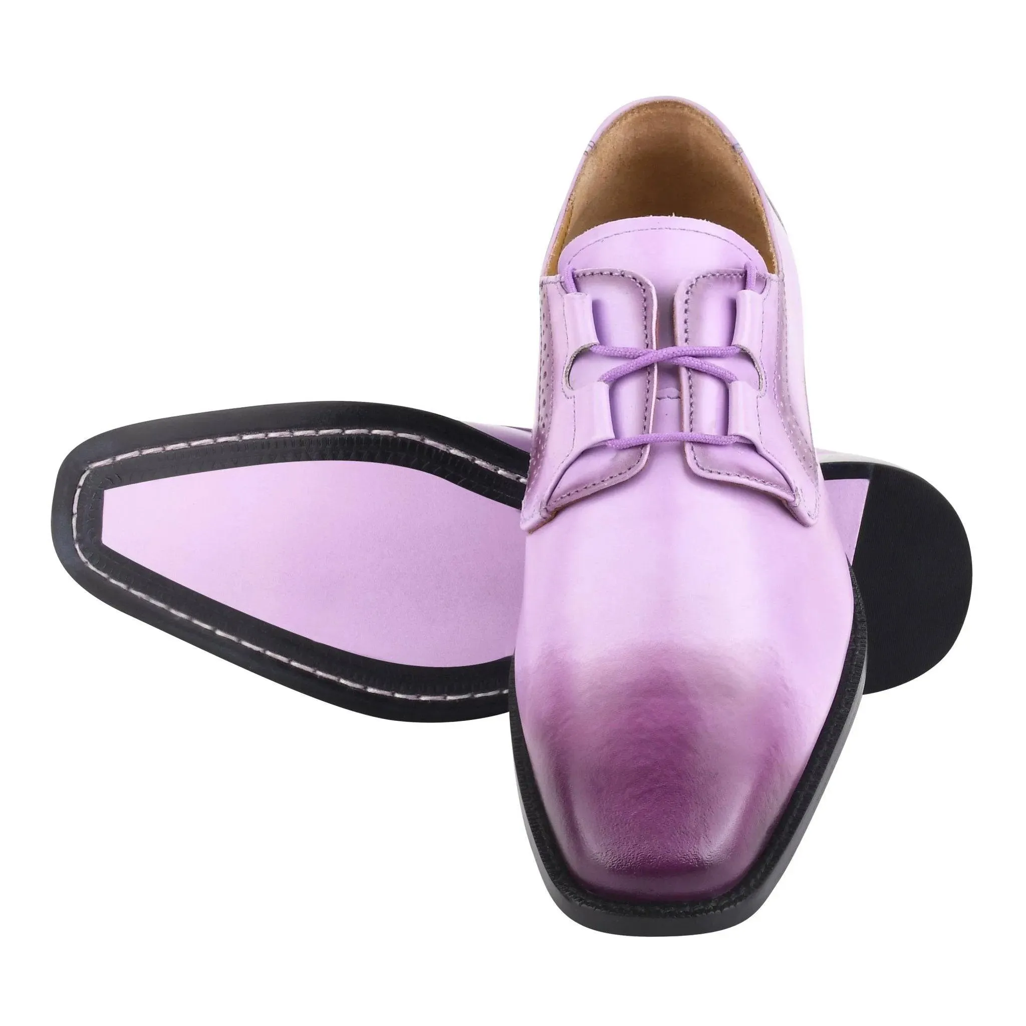 BARBARA Men's Leather Oxford Dress Shoes