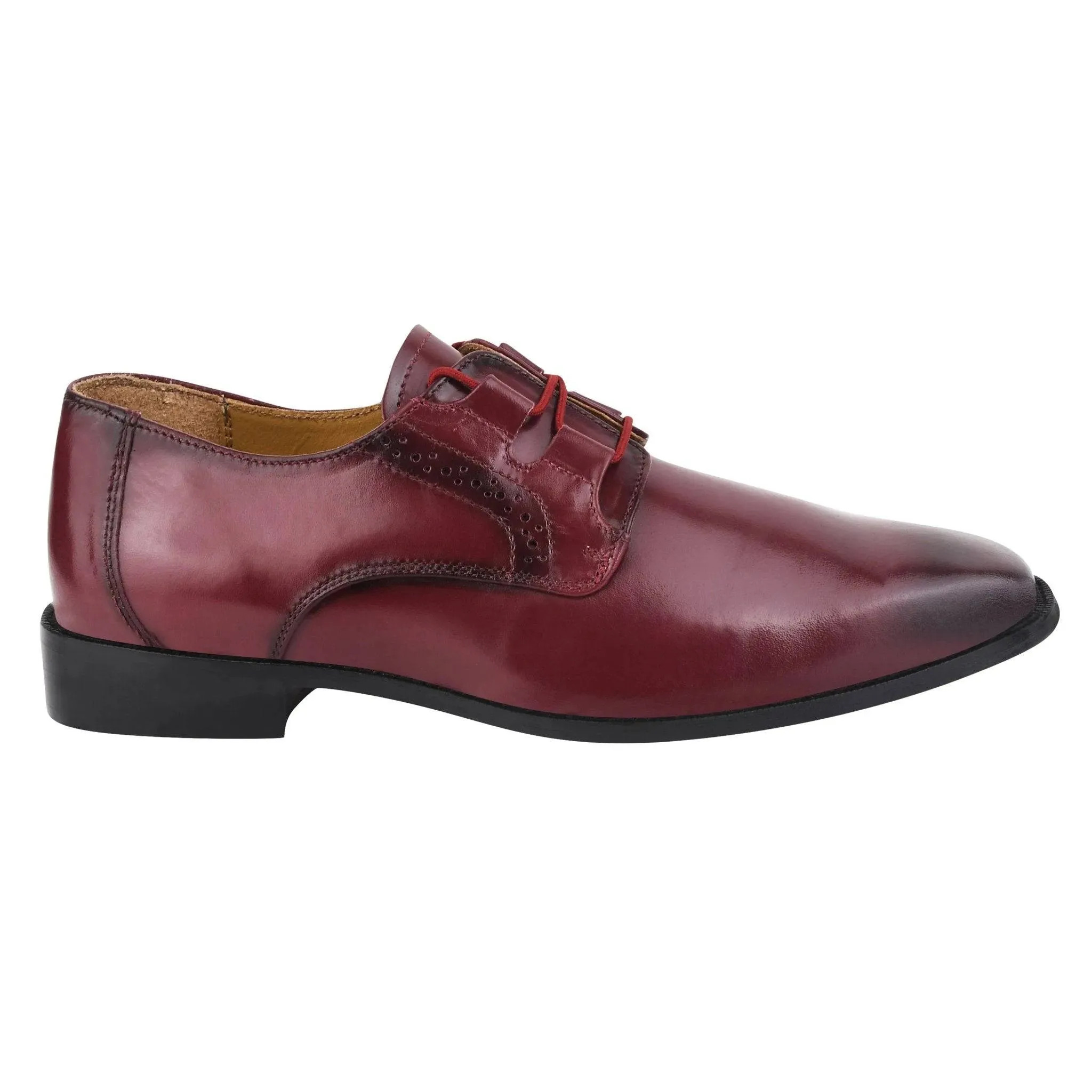 BARBARA Men's Leather Oxford Dress Shoes