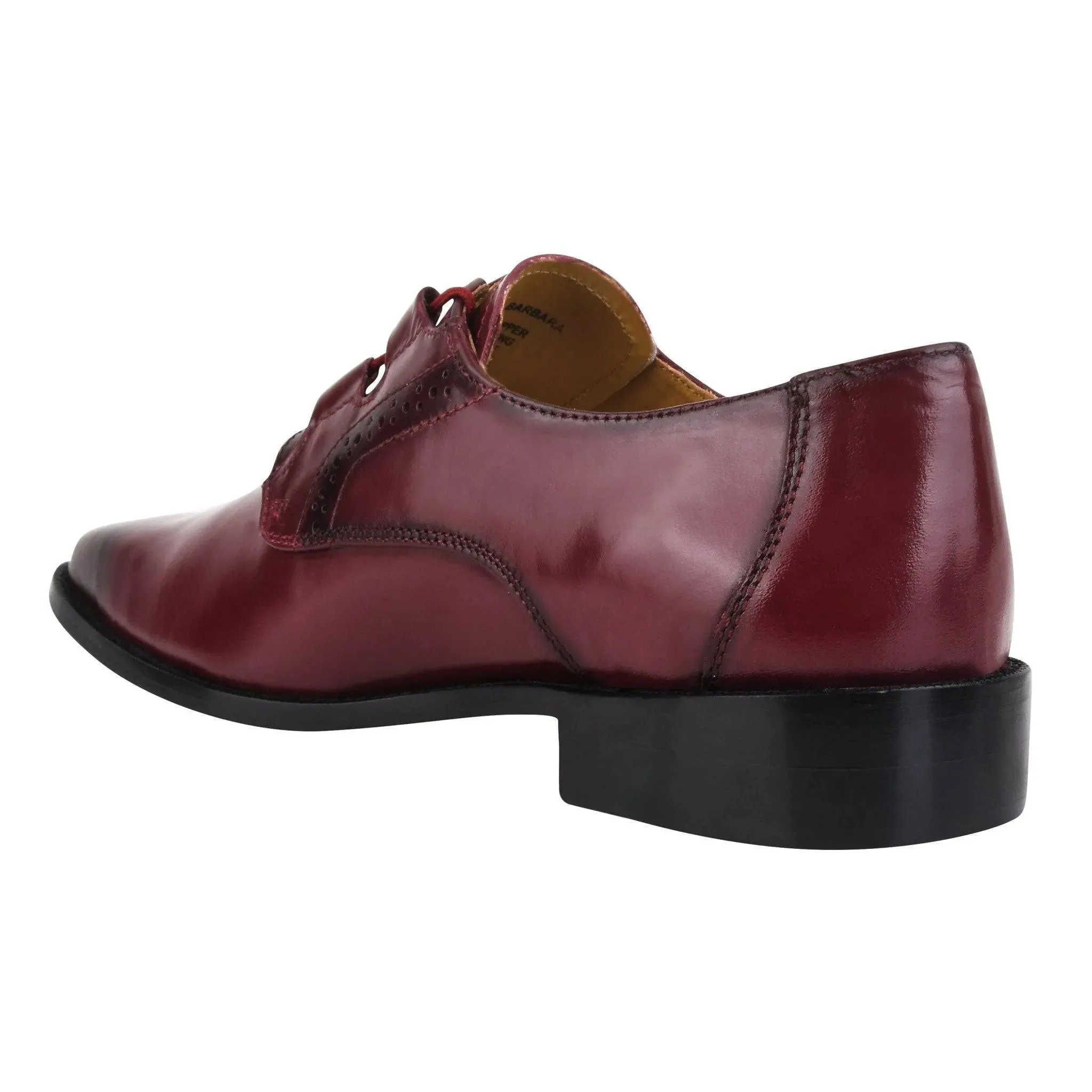 BARBARA Men's Leather Oxford Dress Shoes
