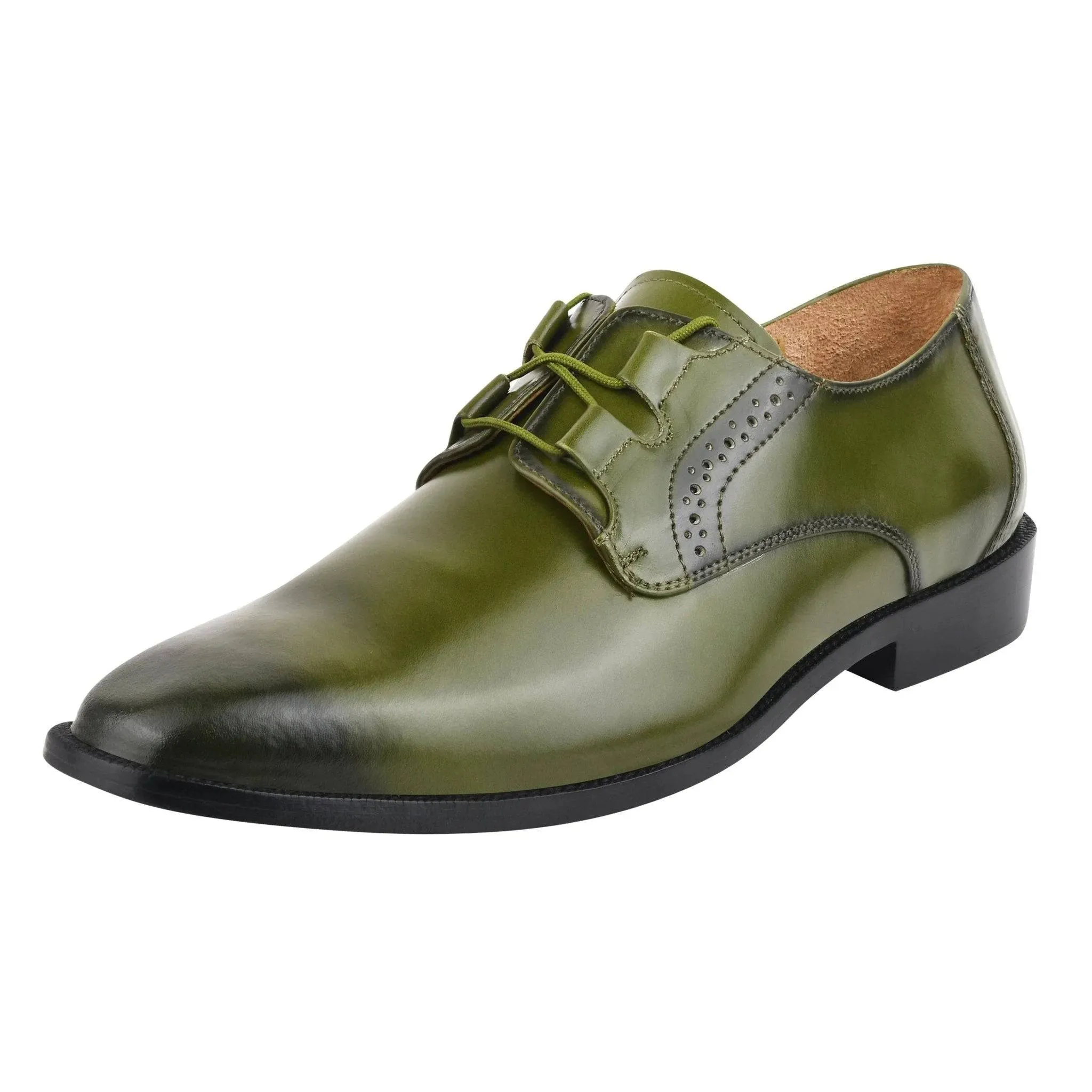 BARBARA Men's Leather Oxford Dress Shoes