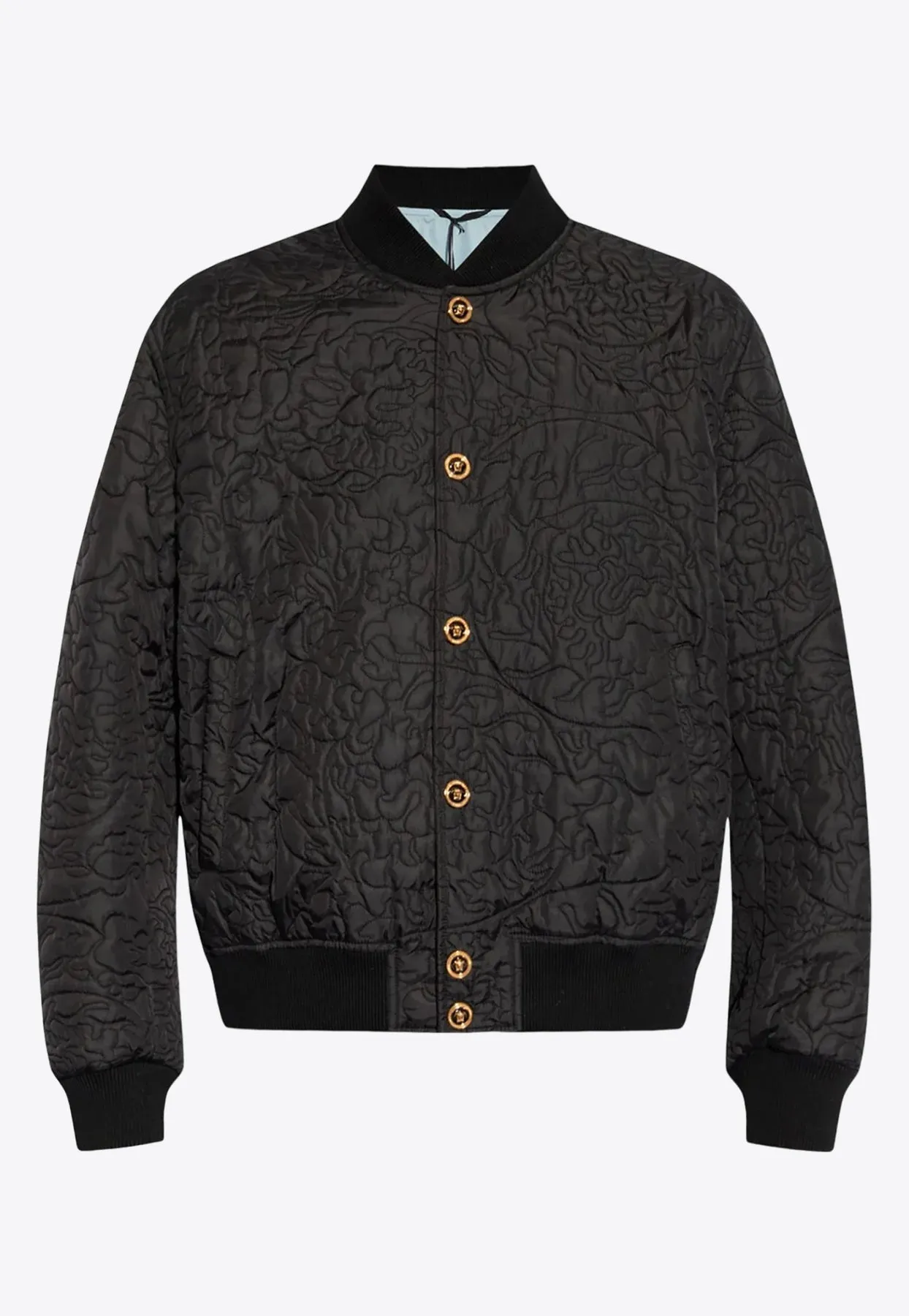 Barocco Quilted Bomber Jacket