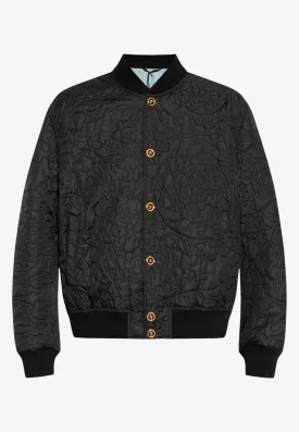 Barocco Quilted Bomber Jacket
