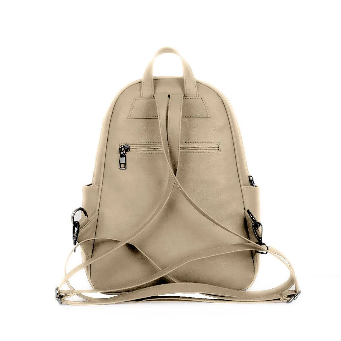 Beige Mixed Backpack Civilization