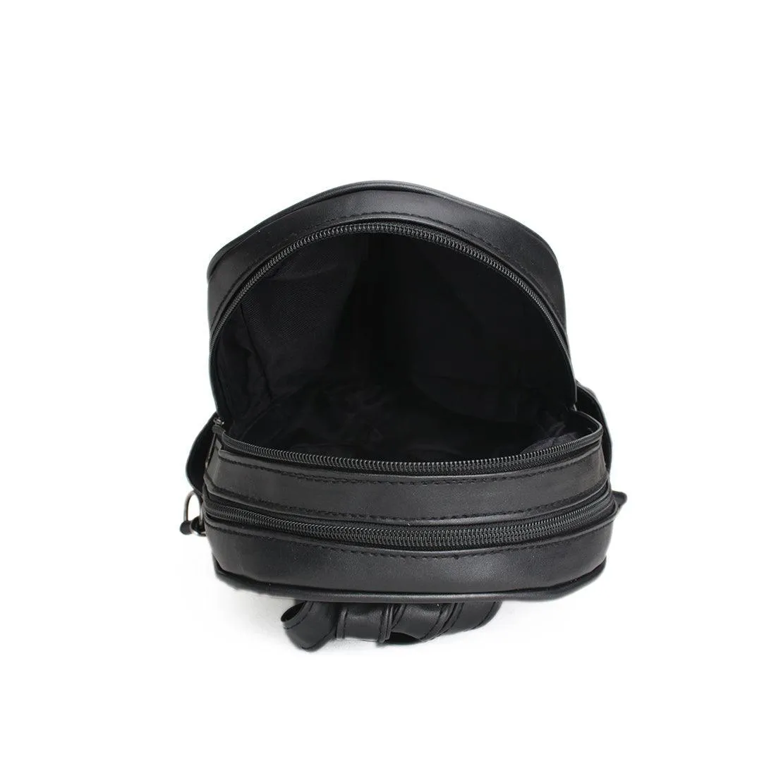 Black Mixed Backpack Blendora
