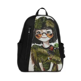 Black Mixed Backpack Nature’s Embrace