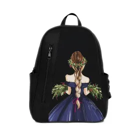 Black Mixed Backpack princess
