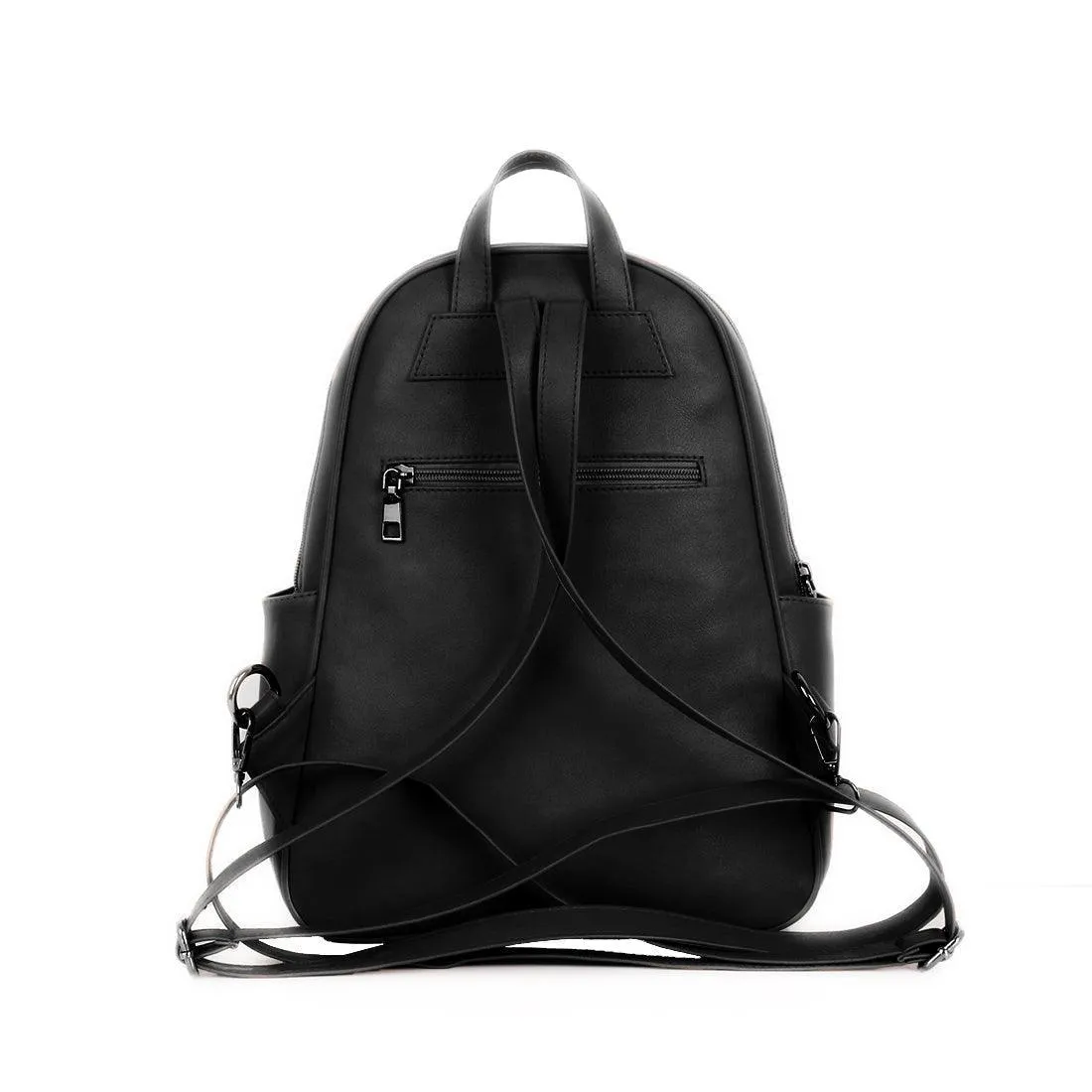 Black Mixed Backpack Watermelon