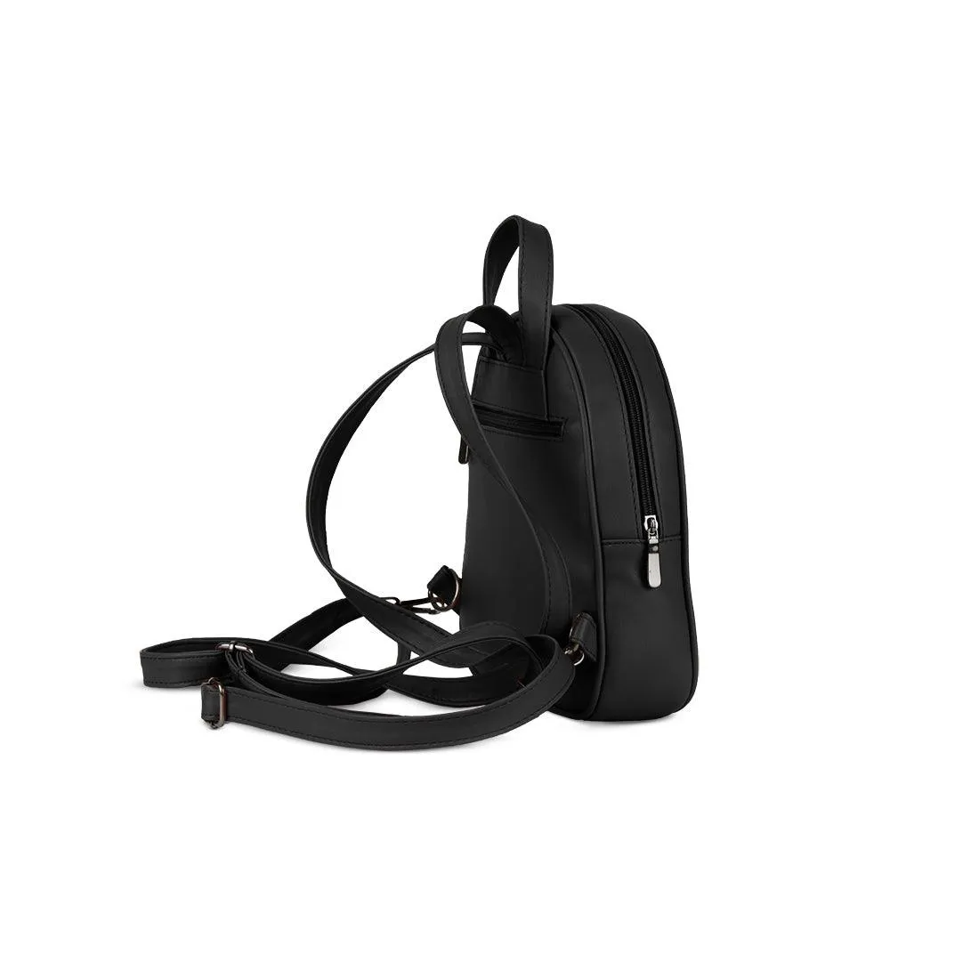 Black O Mini Backpacks Cat