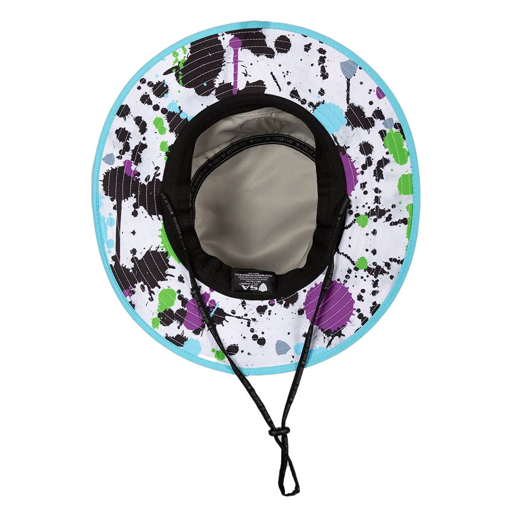 Bucket Hat | Grey | Splatter Paint PreOrder