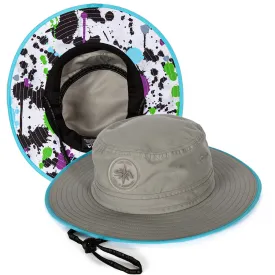 Bucket Hat | Grey | Splatter Paint PreOrder
