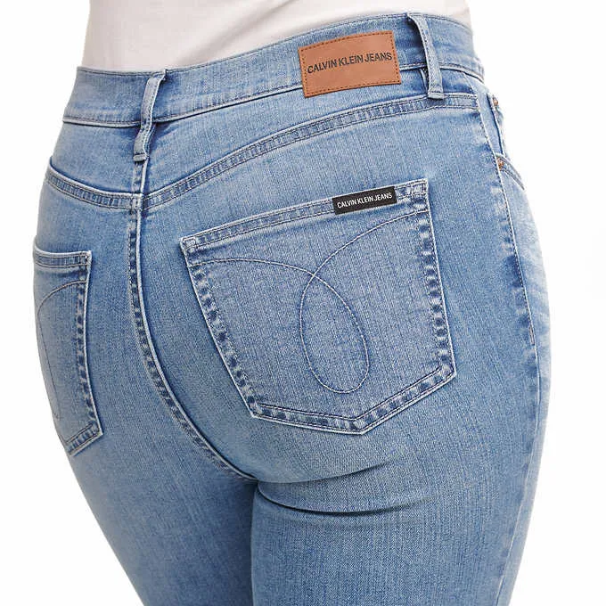 Calvin Klein Jeans Ladies’ High-Rise Jean - Blue