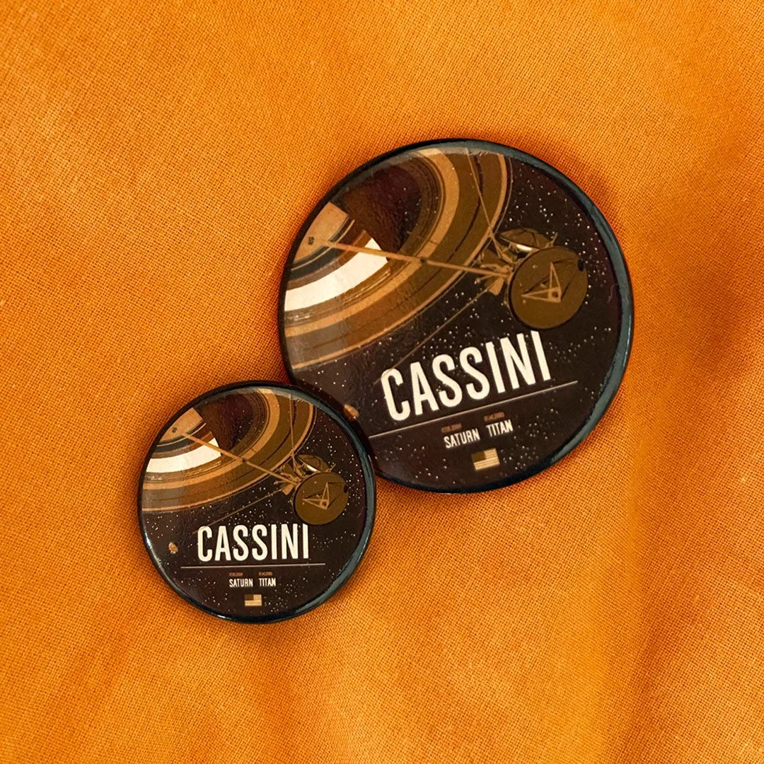 Cassini Mission Buttons