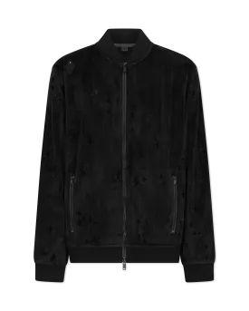 Clavier Velour Bomber Jacket