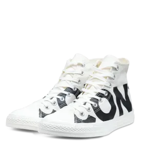 Converse All Star Looney Tunes Cartoon Hightop White Black Sneaker