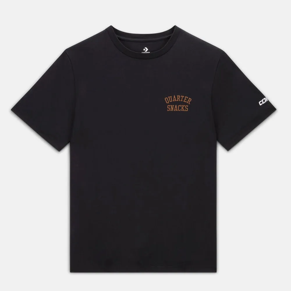 Converse Cons - Quartersnacks T-Shirt - Black