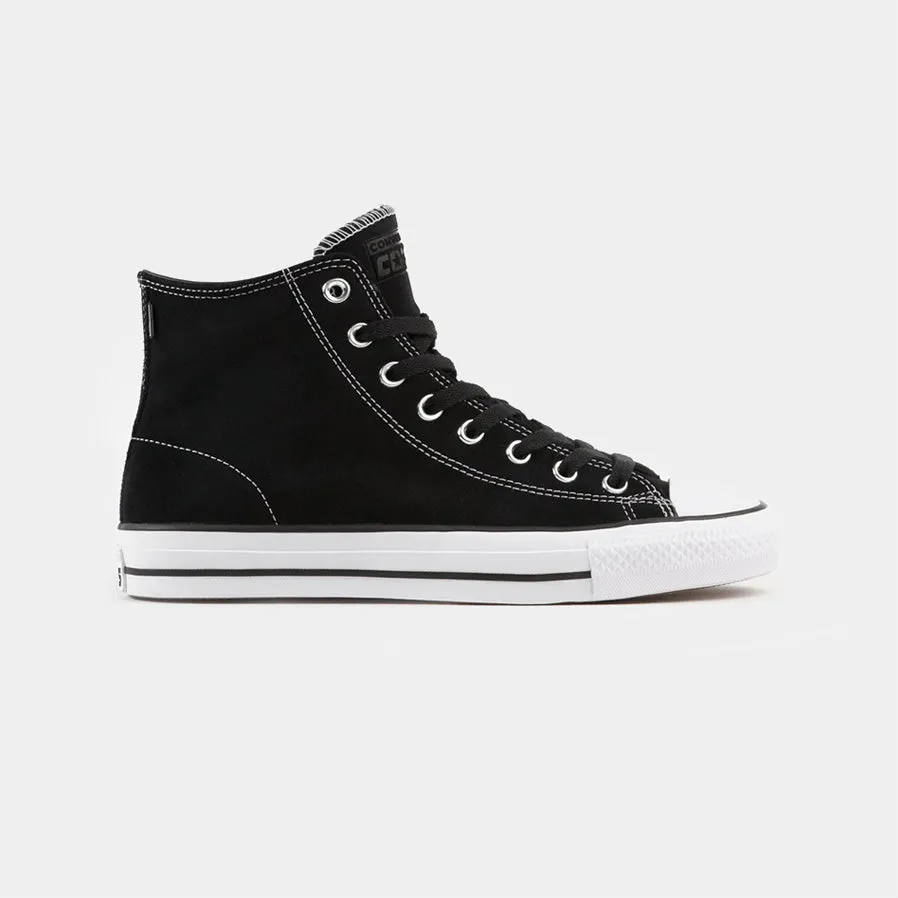 CONVERSE CTAS PRO HI SUEDE - BLACK/WHITE