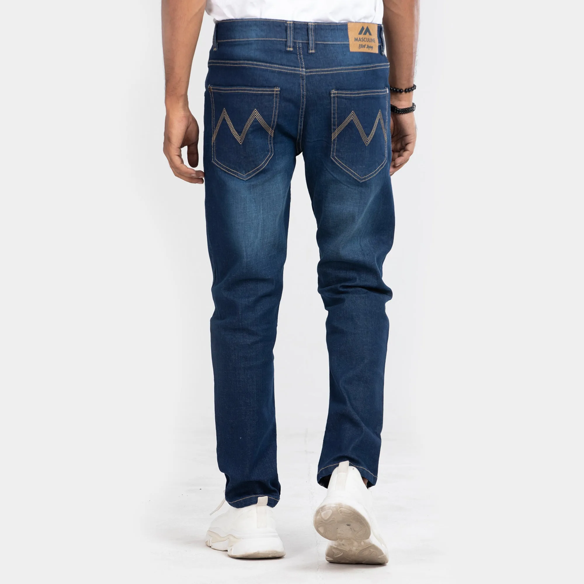 Cross Hatch Premium  jeans  - Dark Blue