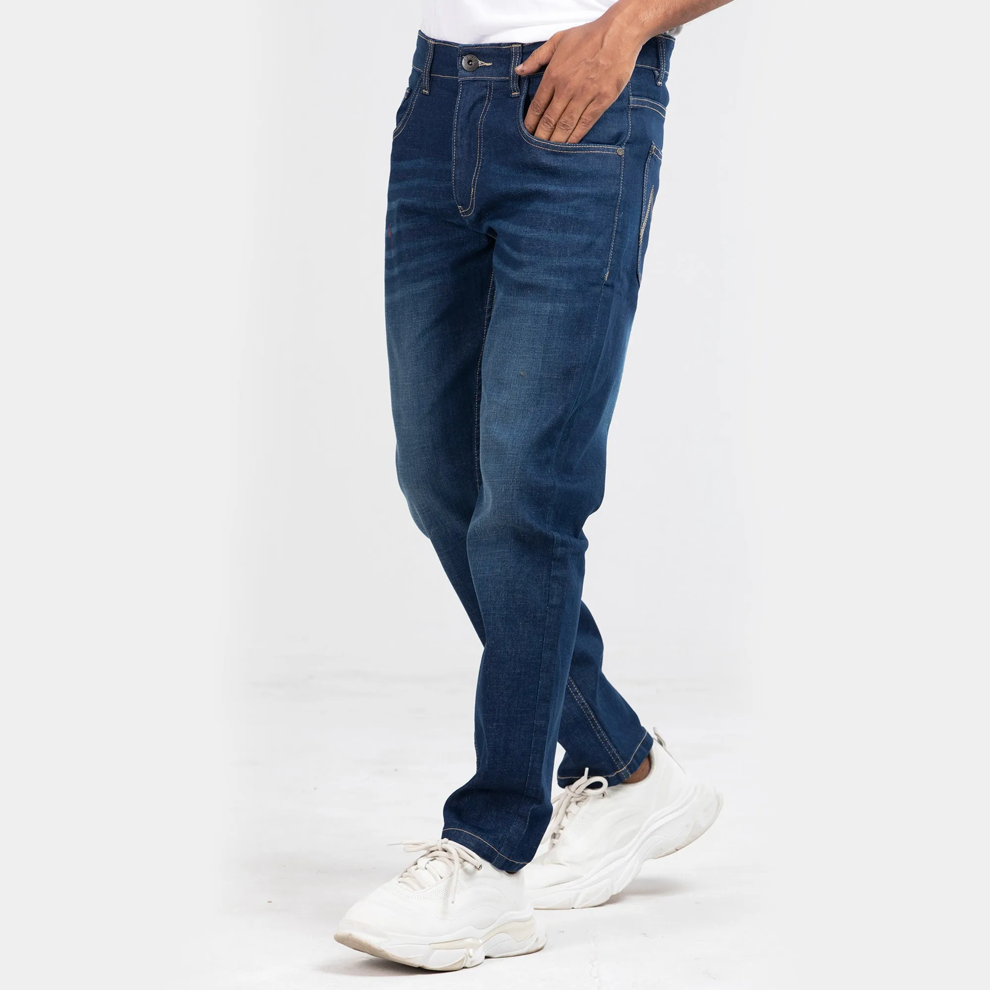 Cross Hatch Premium  jeans  - Dark Blue