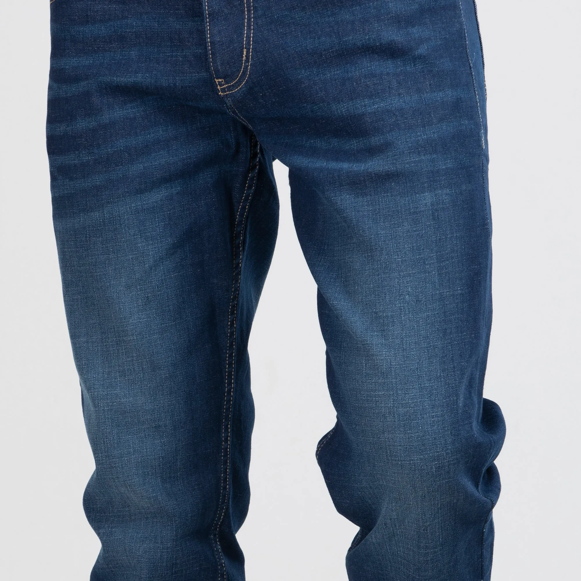 Cross Hatch Premium  jeans  - Dark Blue