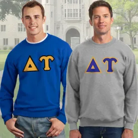Delta Upsilon 9oz. Crewneck Sweatshirt, 2-Pack Bundle Deal - G120 - TWILL