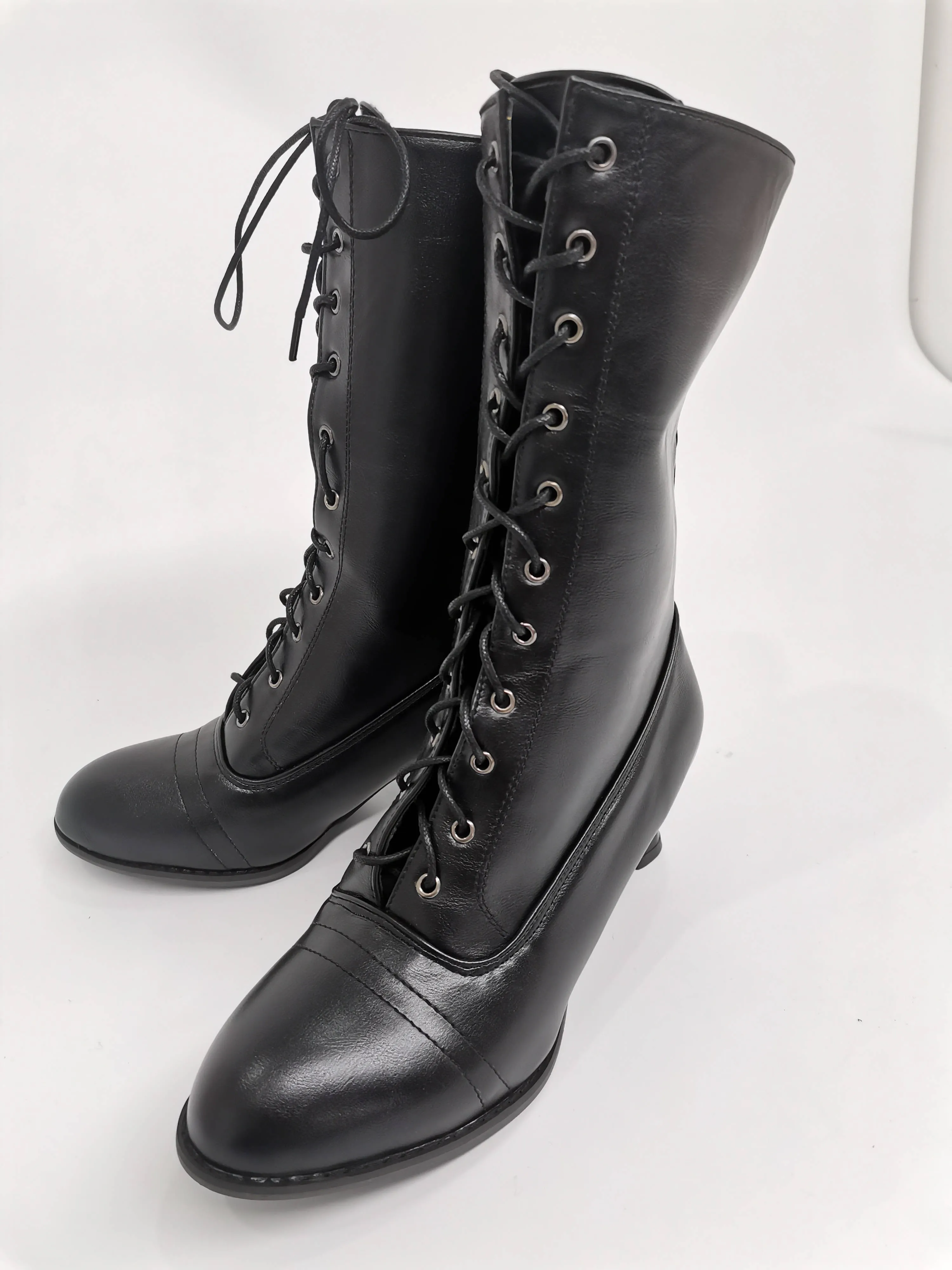 Funki Buys | Boots | Women's Victorian Style Lace Up Boots