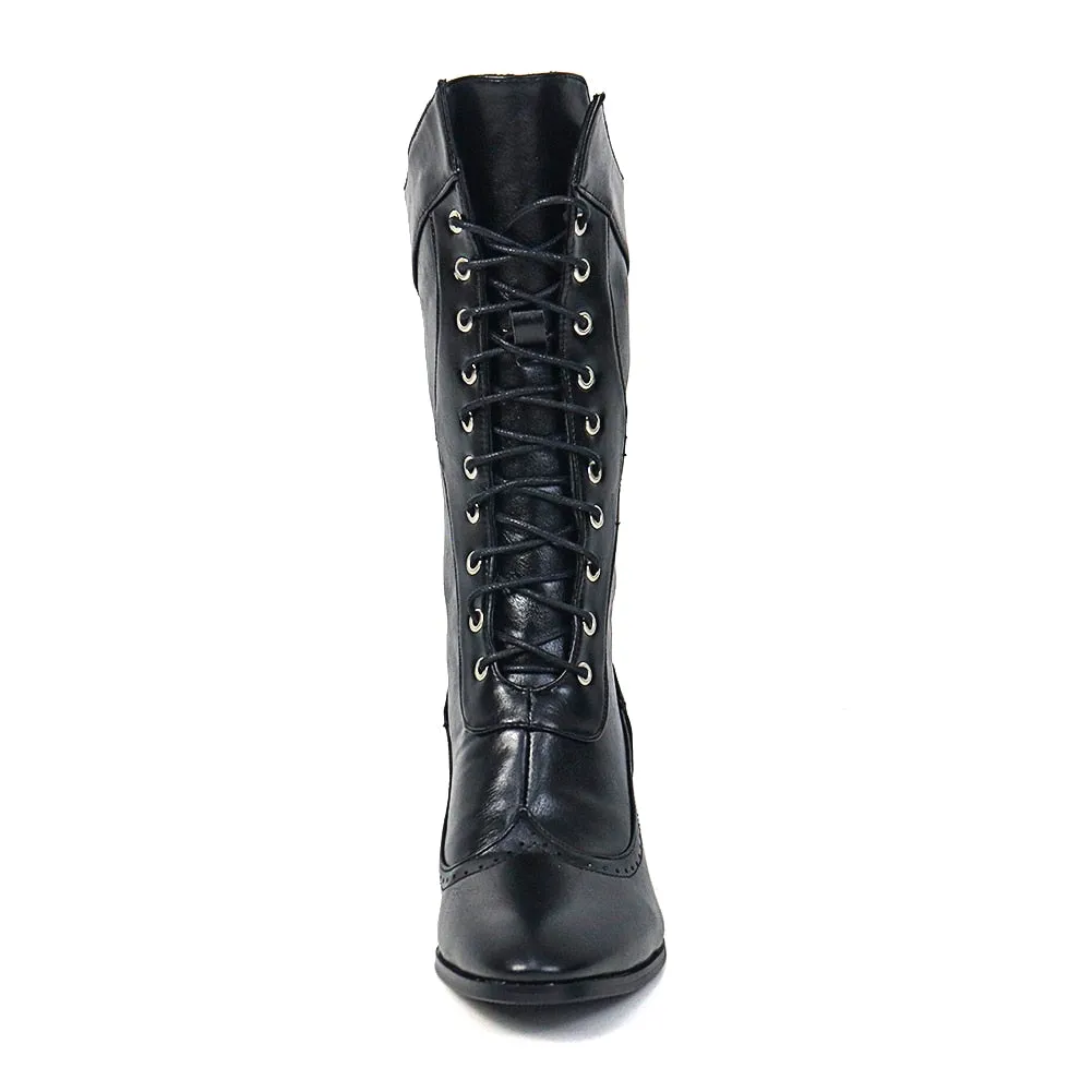 Funki Buys | Boots | Women's Victorian Style Lace Up Boots
