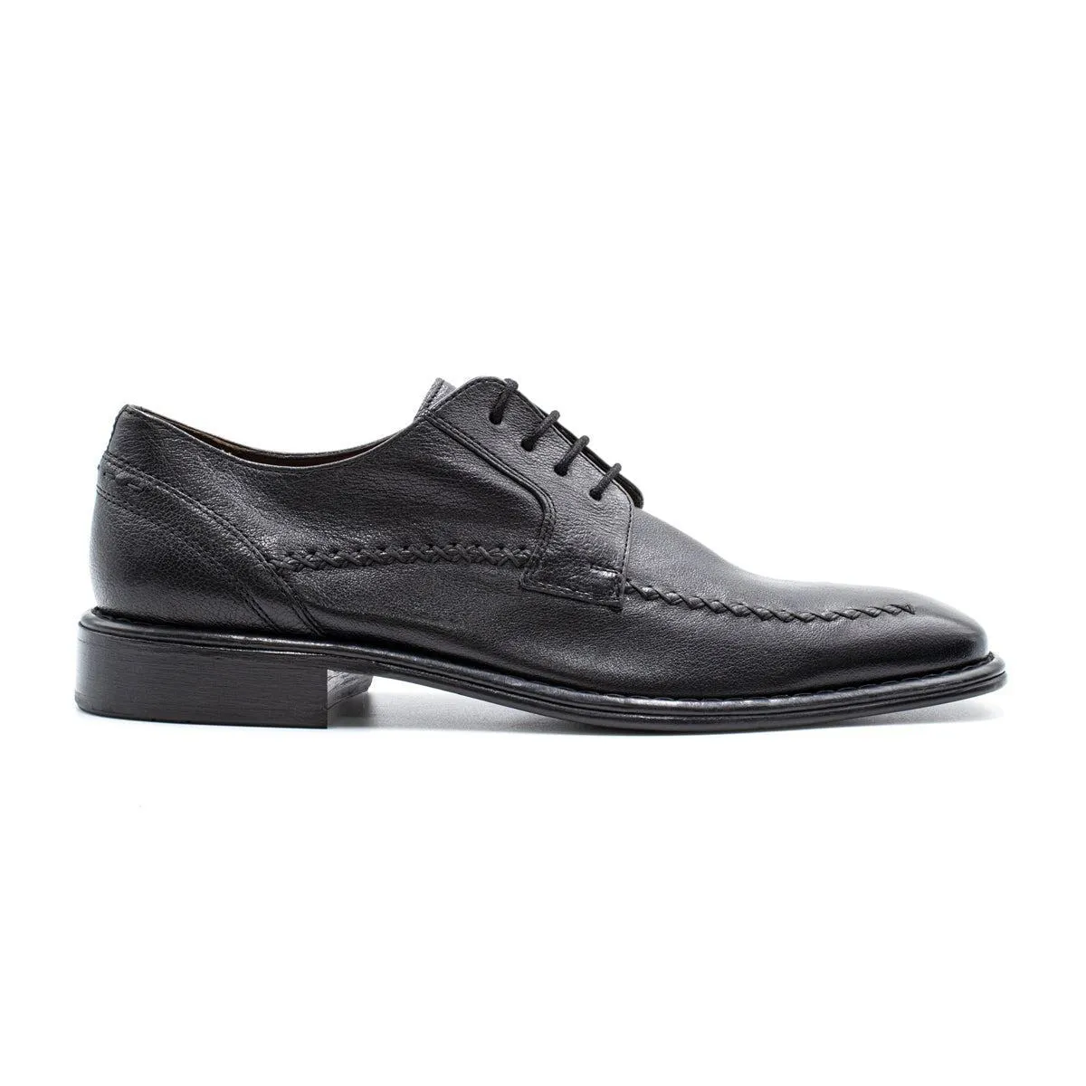 Gabor Square Toe Formal Lace Ups Leather Black Colour For Men