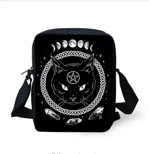 Girls 3Pcs/Set Back Pack Set or Individual Pieces  with your Choice of Cat themed prints