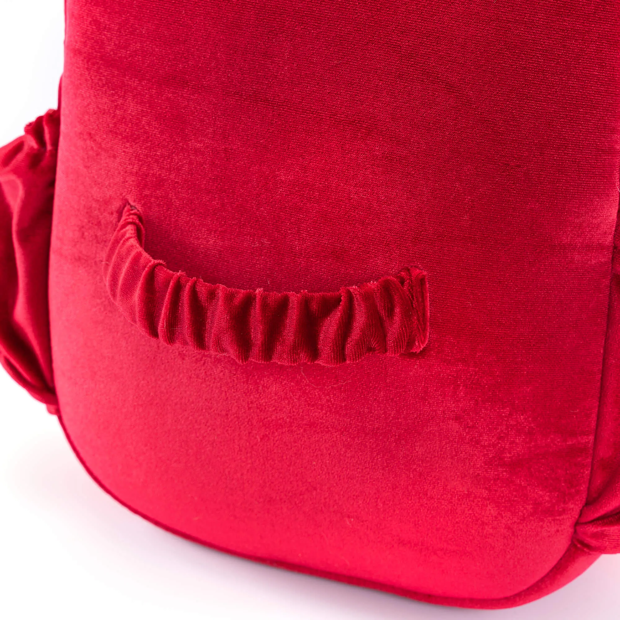 Gloveleya 11-inch Christmas Santa Doll Backpacks Red