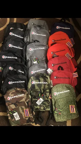 Hawaiian Kanaka Backpacks