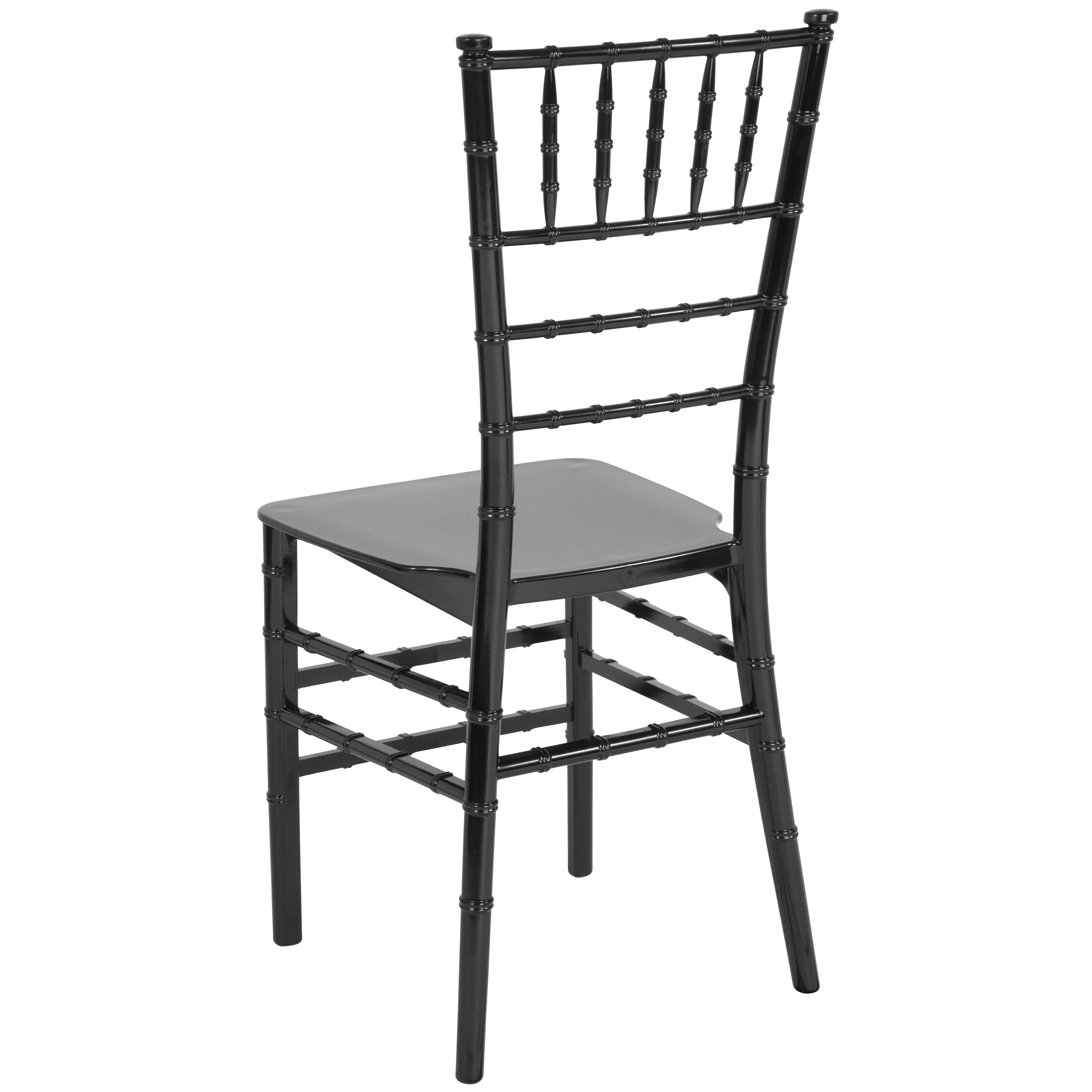 HERCULES Series Resin Stackable Chiavari Chair with Free Cushion