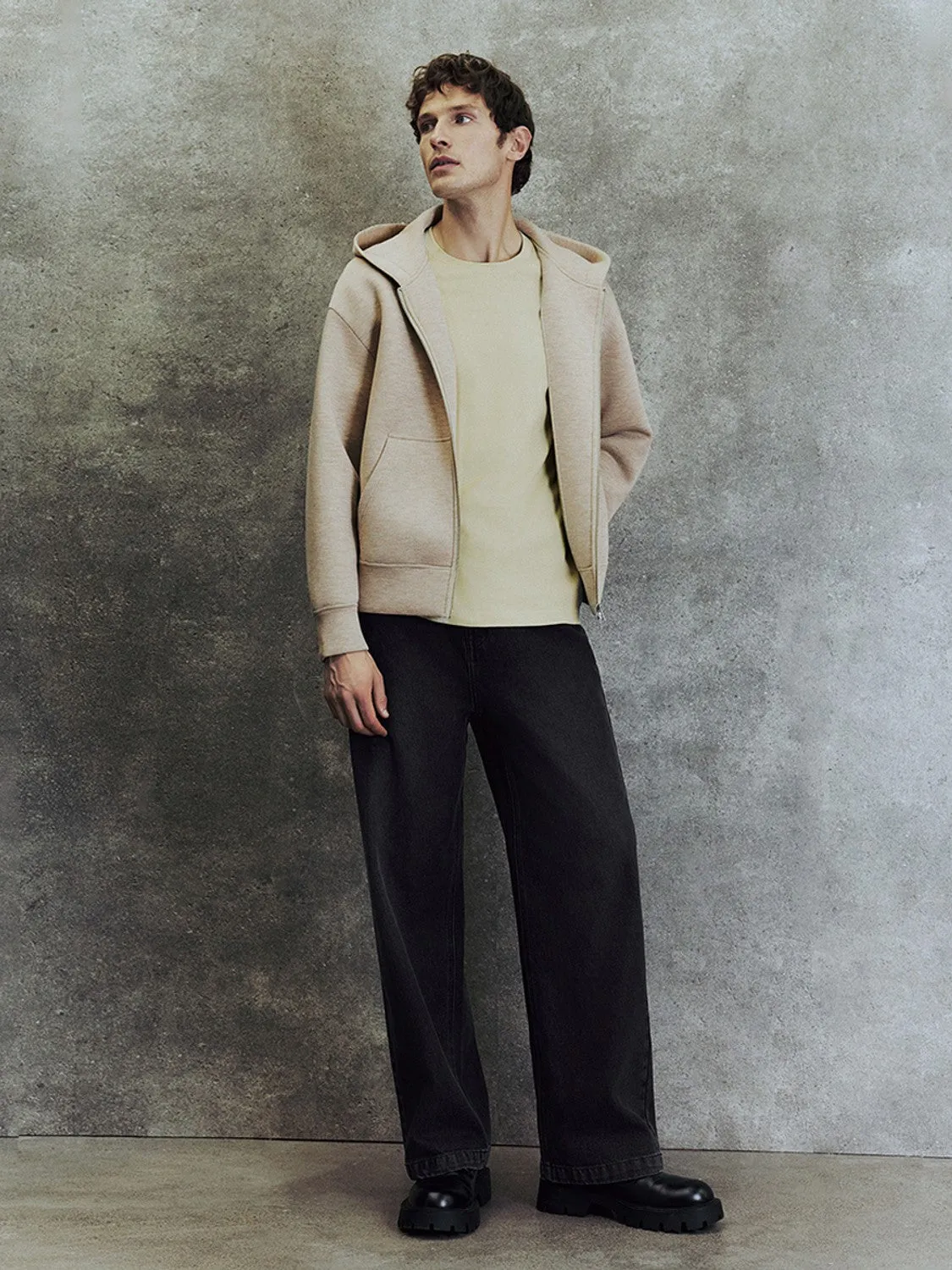 Hoodie Midi Jackets