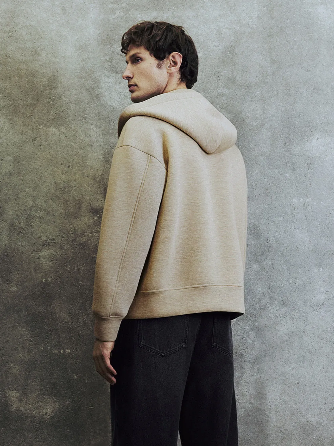 Hoodie Midi Jackets