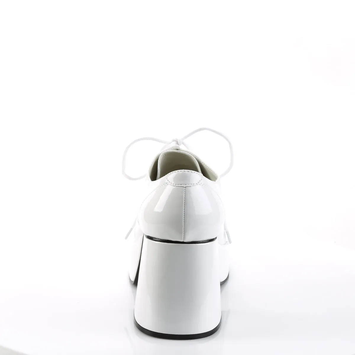 JAZZ-02 Fancy Dress Costume Funtasma Men's Shoes White Pat